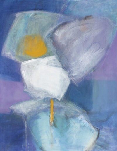 Angèle Ruchti, Blaues Licht, 2001, 90 x 100 cm